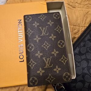 Louis Vuitton Brown Monogram Planner Wallet